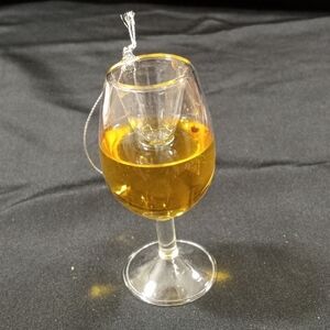 Wine Glass Ornament